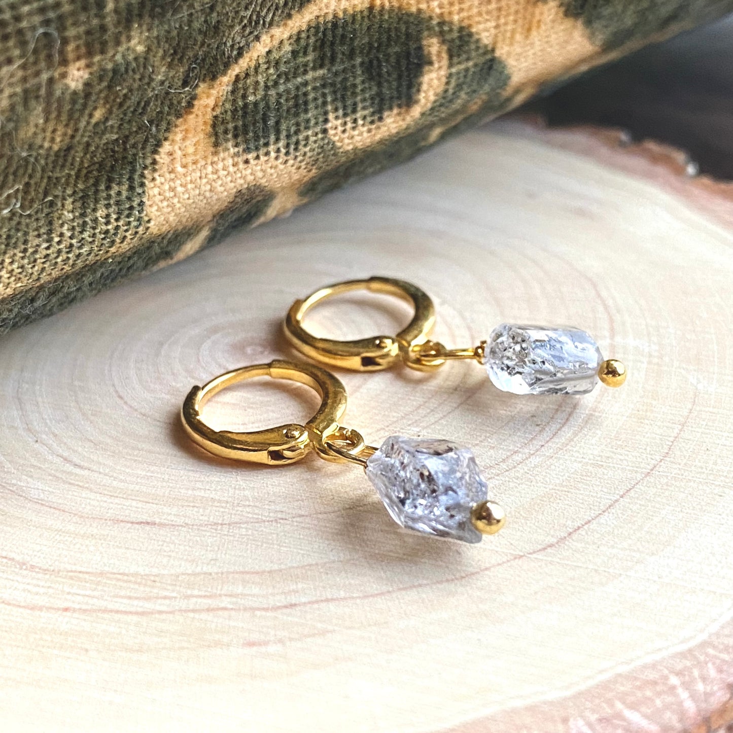 Herkimer Huggie Hoops