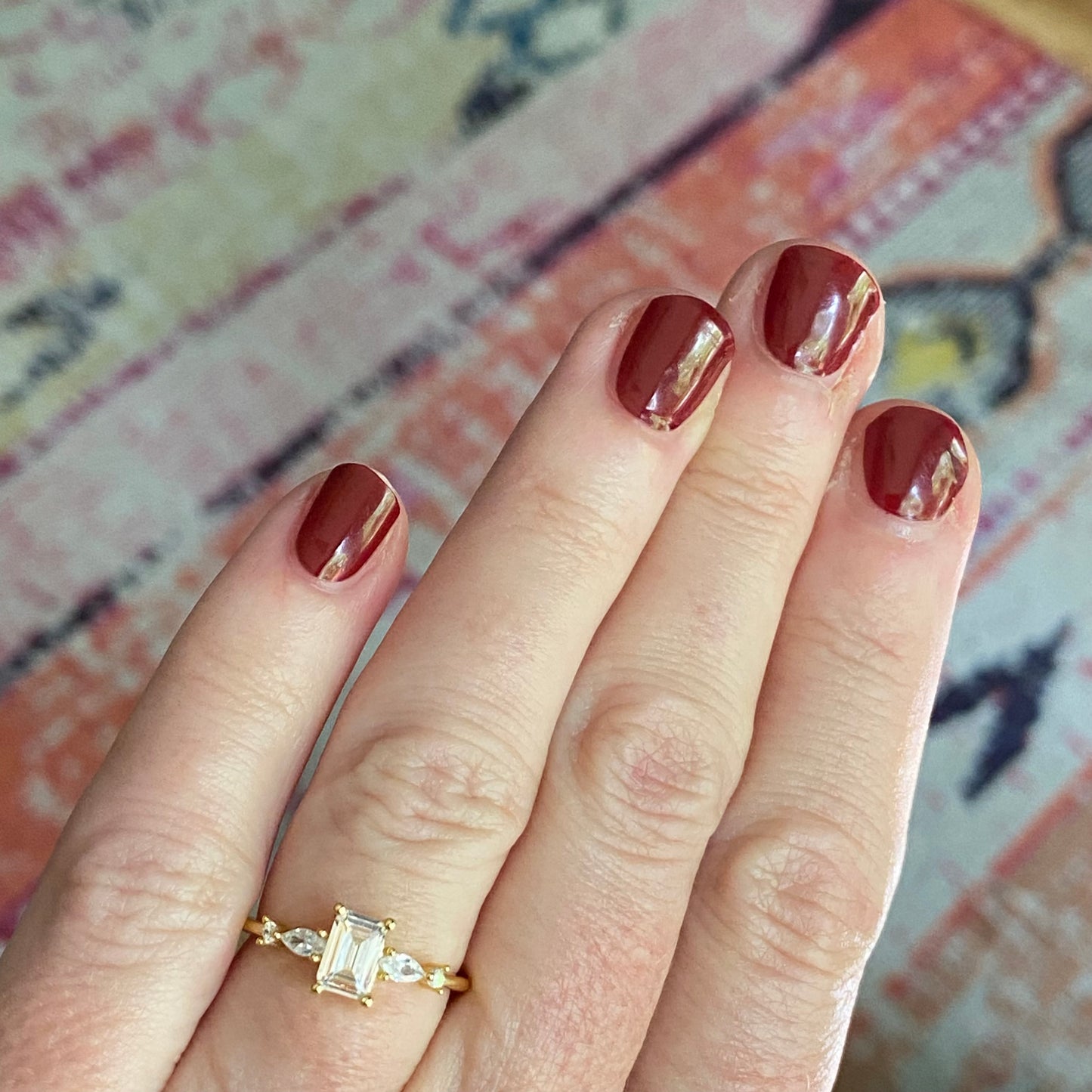 The Baroness Diamond CZ Ring