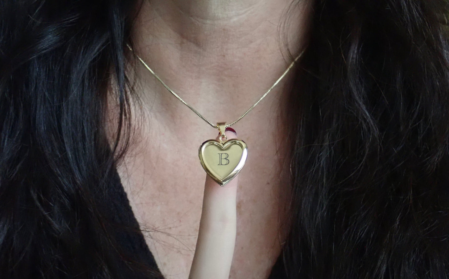 Personalized Heart Locket