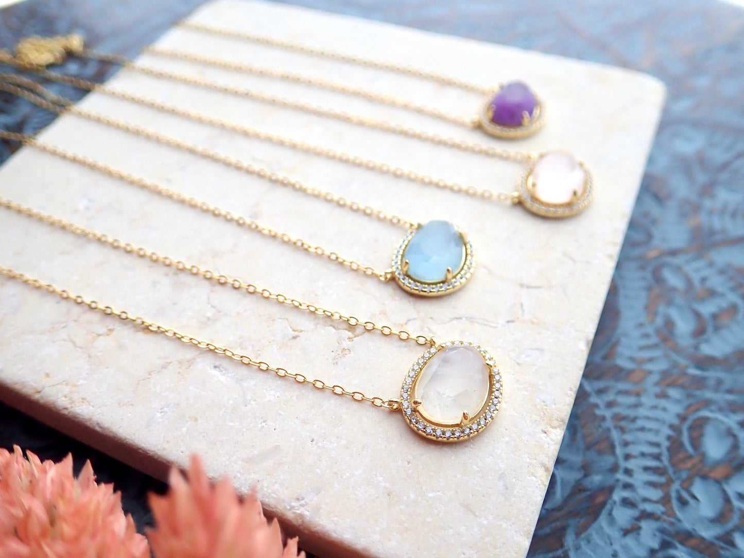 Kenni Gemstone Necklace