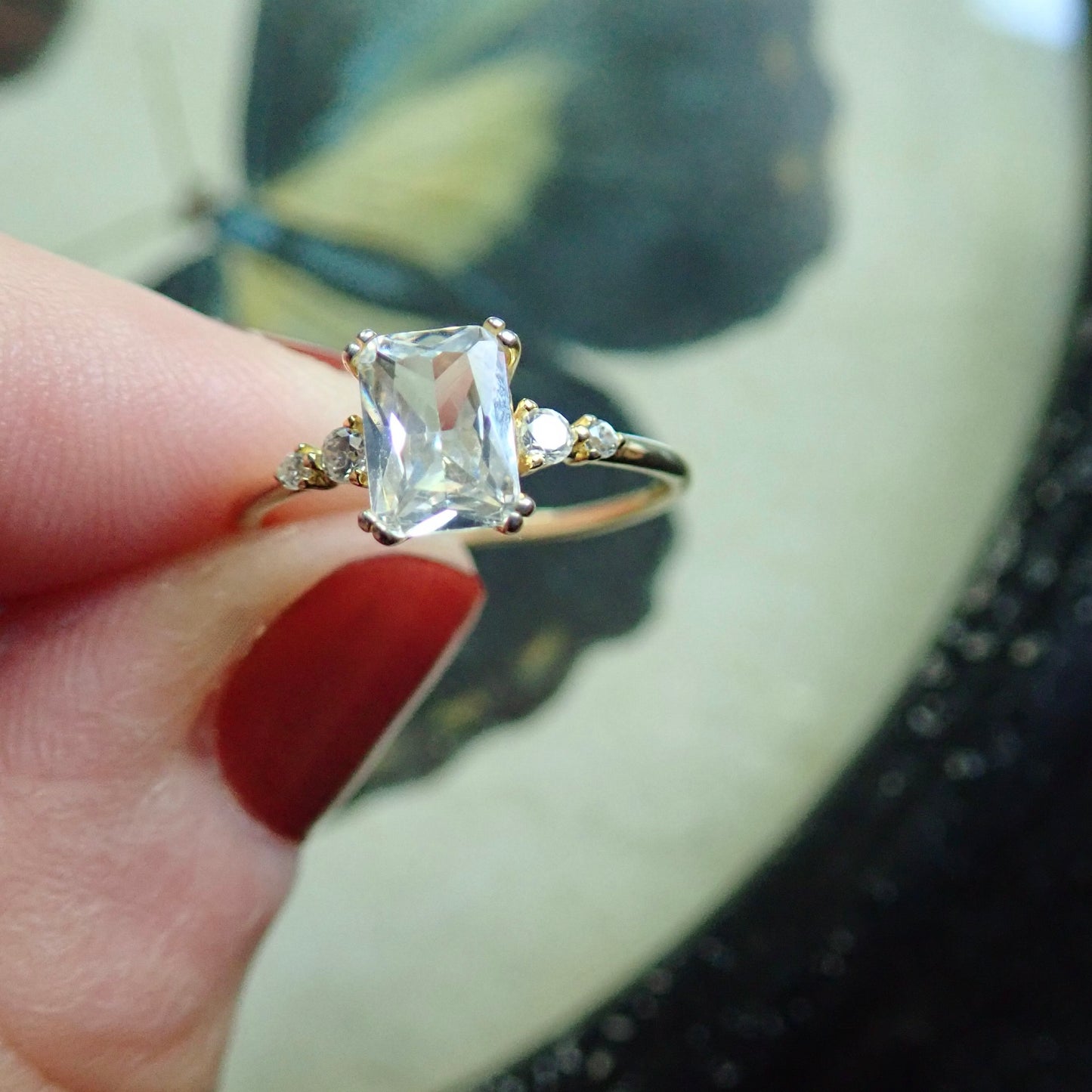 The Duchess Diamond CZ Ring