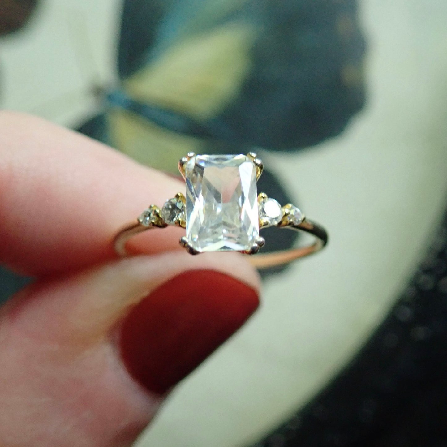 The Duchess Diamond CZ Ring