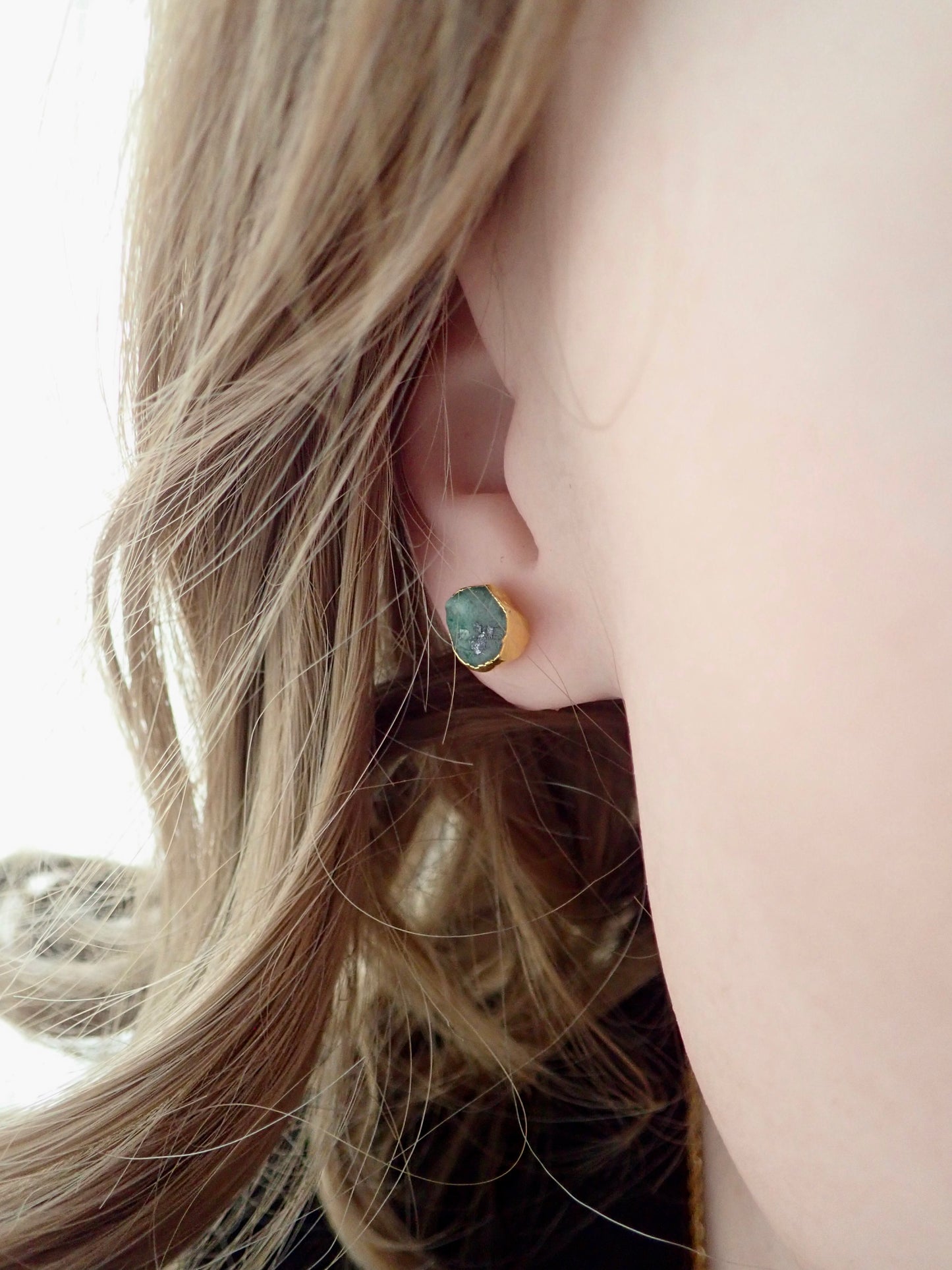 Emerald Isle Stud Earrings