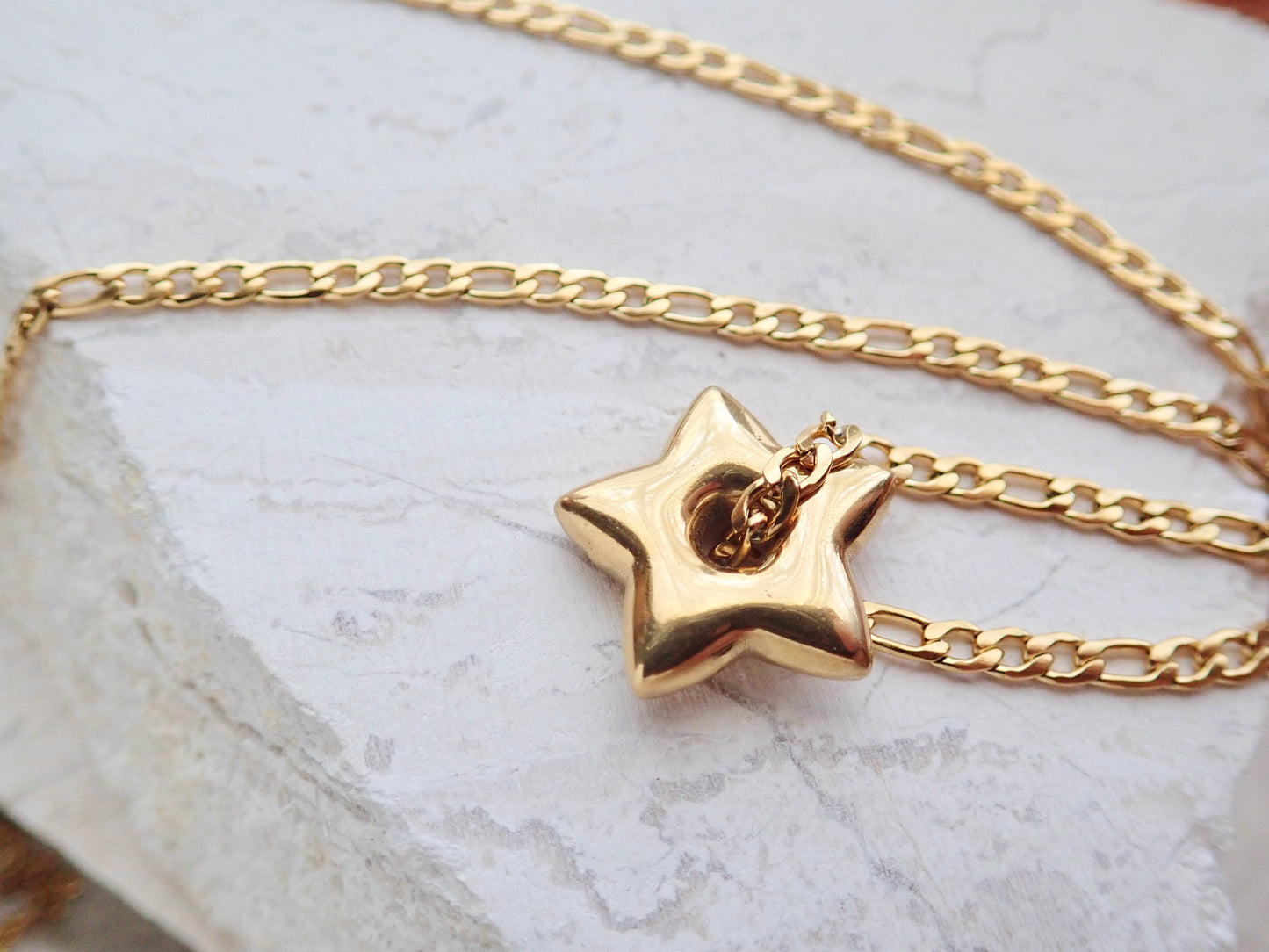 Puffy Star Waterproof Necklace