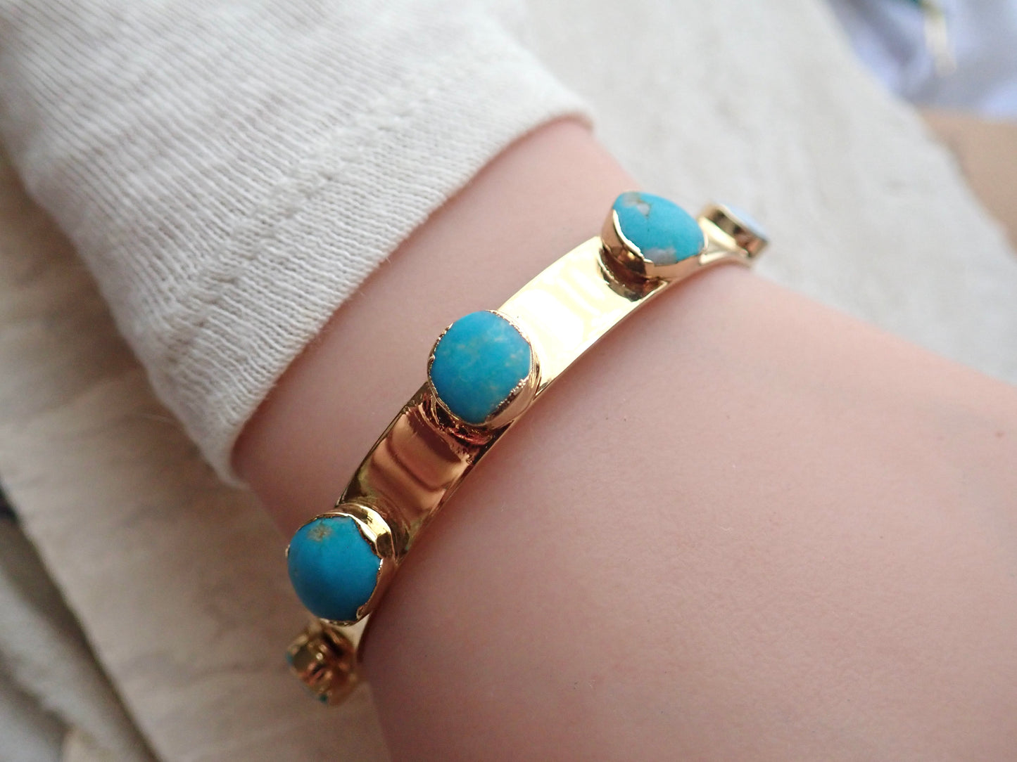 Tabitha Turquoise Cuff