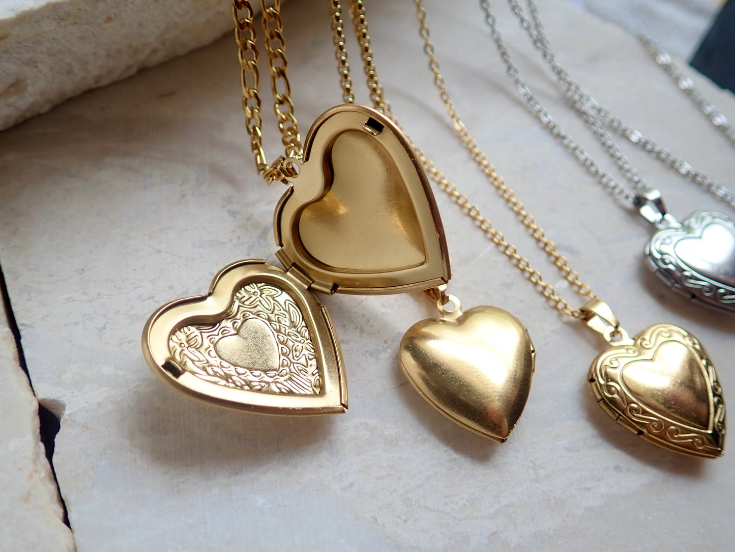 Victoria Heart Locket Necklace