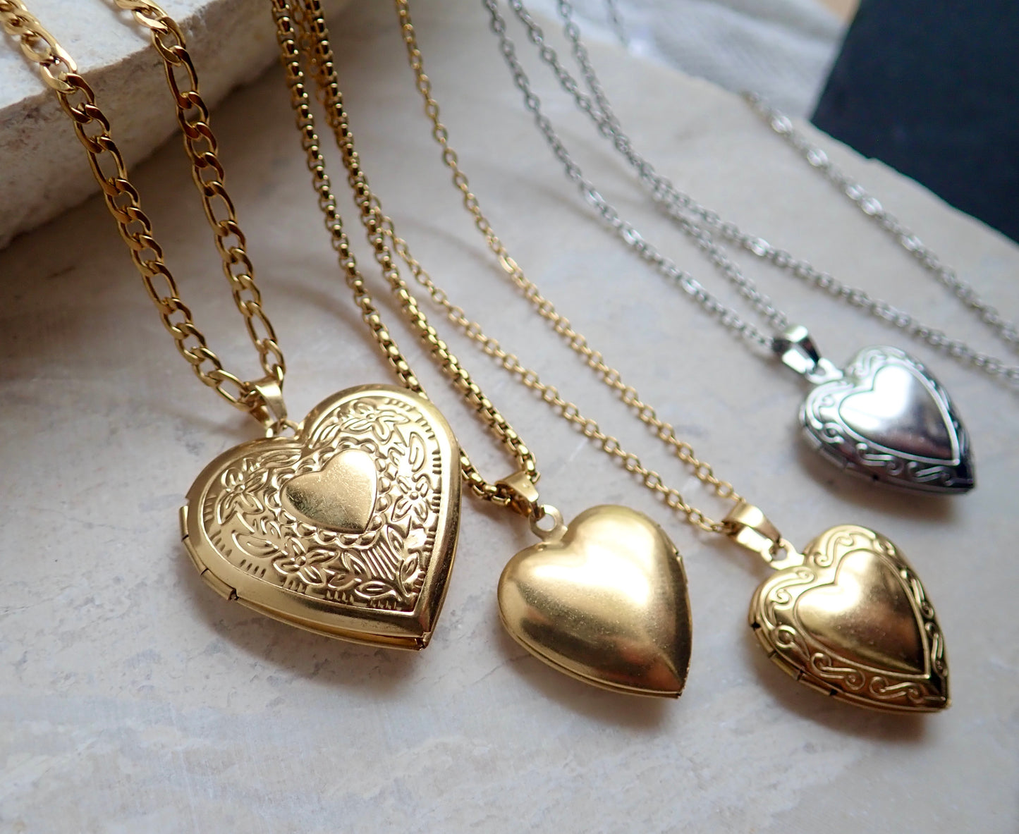 Victoria Heart Locket Necklace