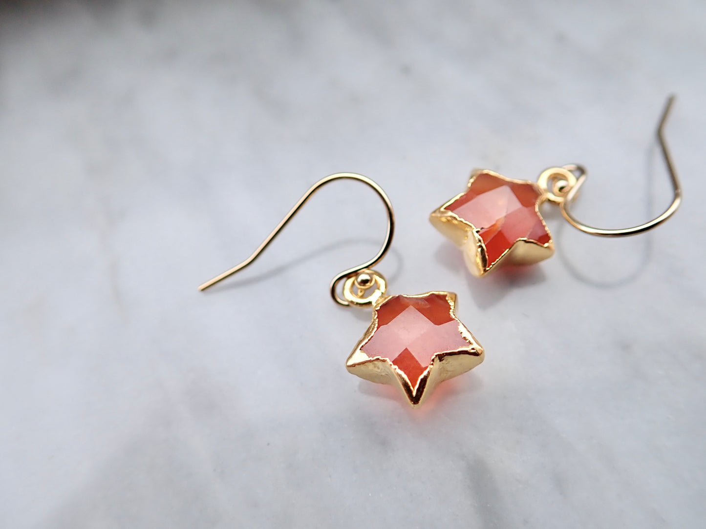 Cantares Carnelian Gemstone Earrings