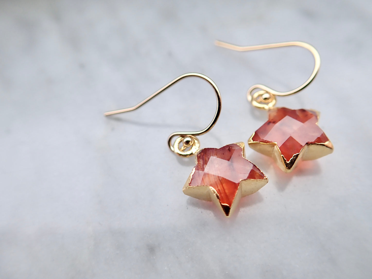Cantares Carnelian Gemstone Earrings