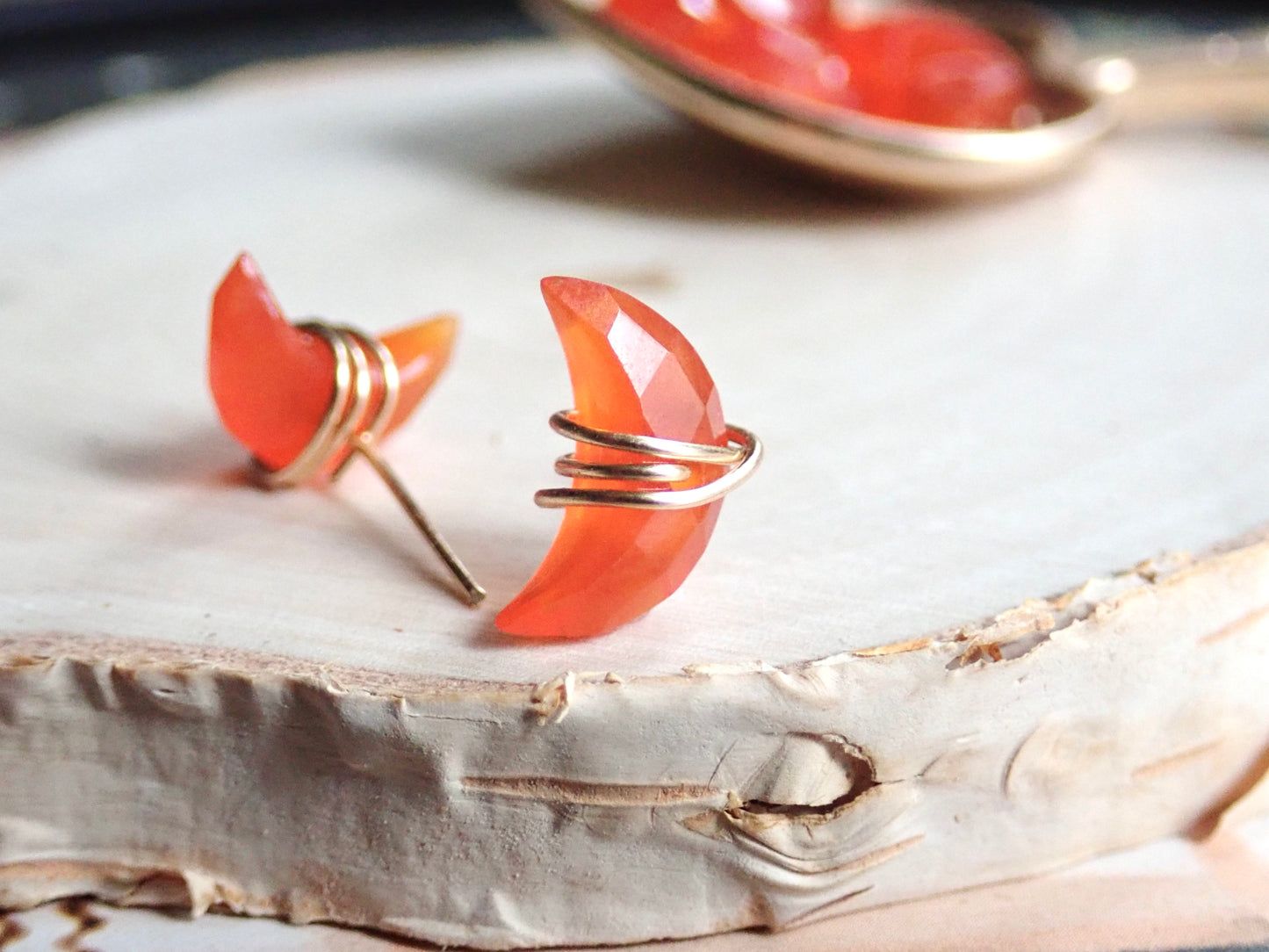 Carli Carnelian Earrings