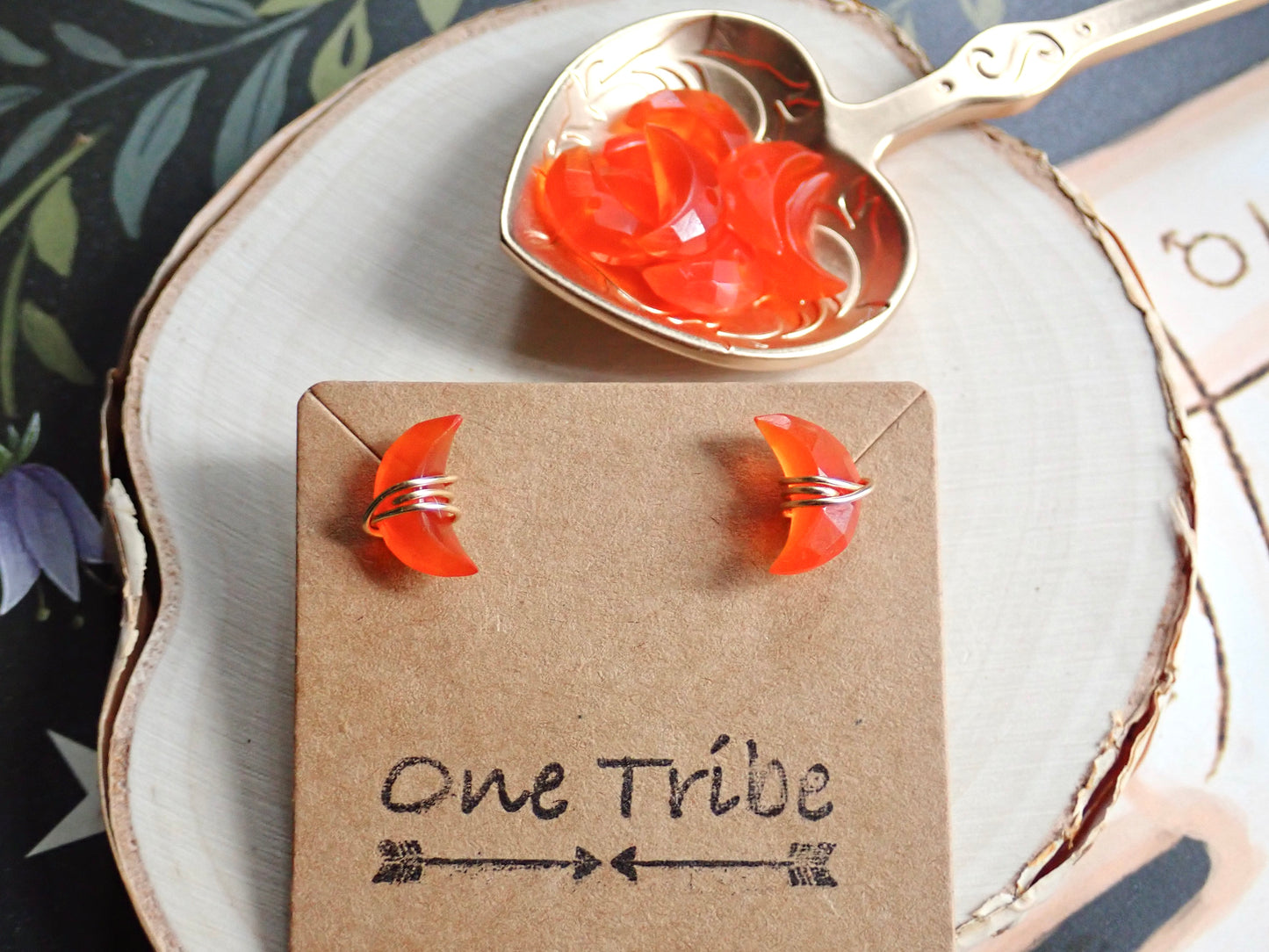 Carli Carnelian Earrings