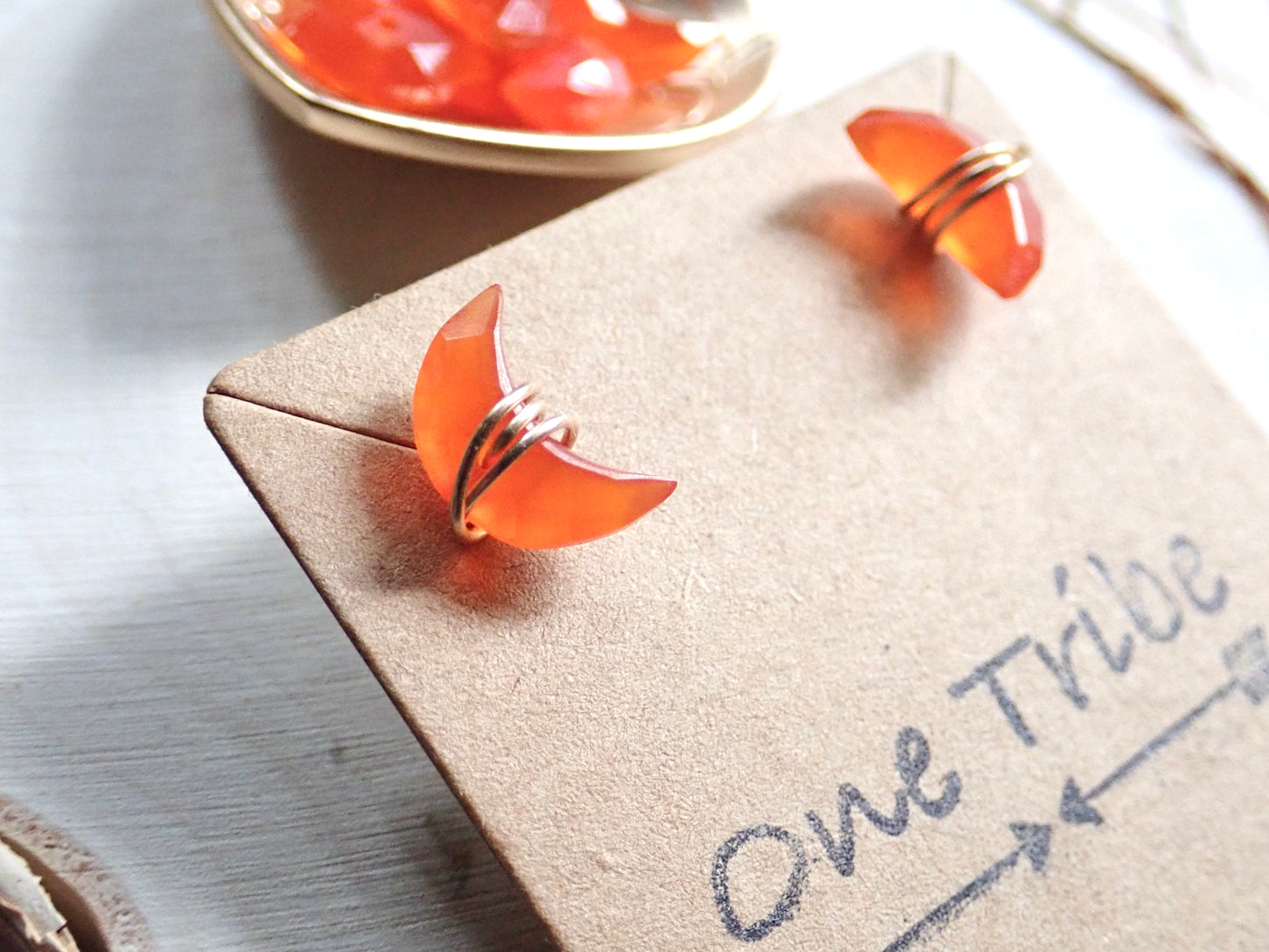 Carli Carnelian Earrings