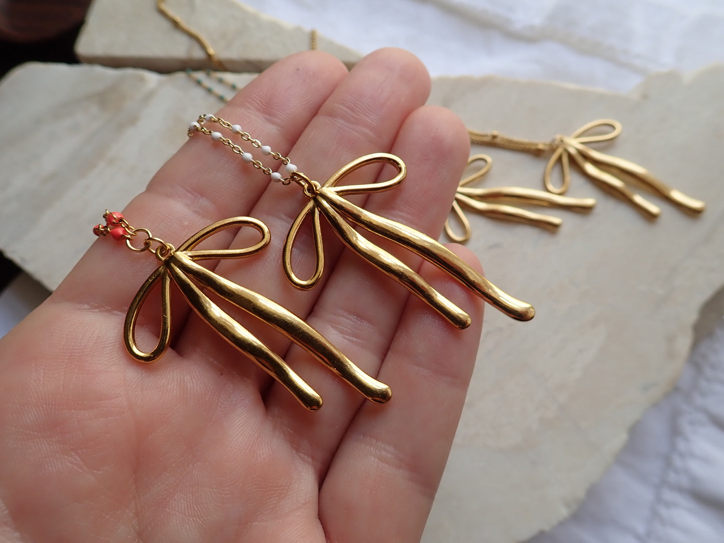 Bow Bow Necklace