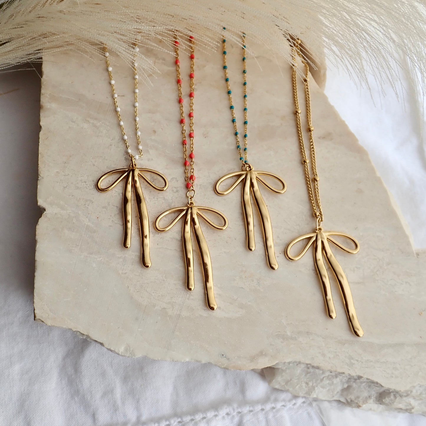 Bow Bow Necklace