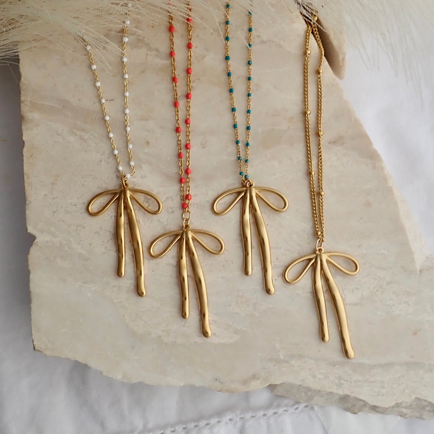 Bow Bow Necklace
