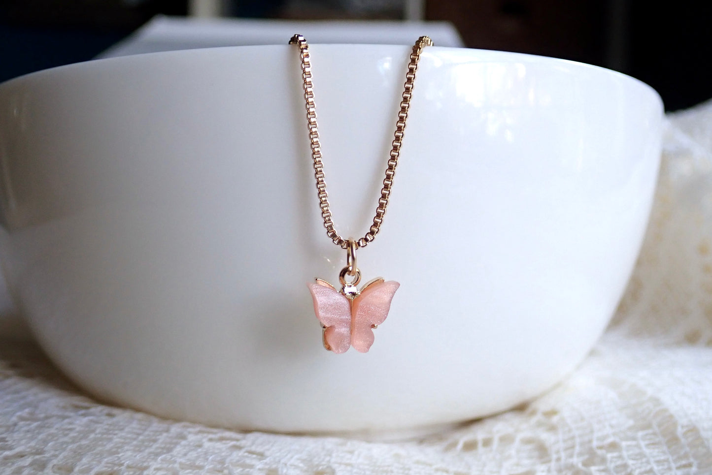 Mariposa  Butterfly Necklace