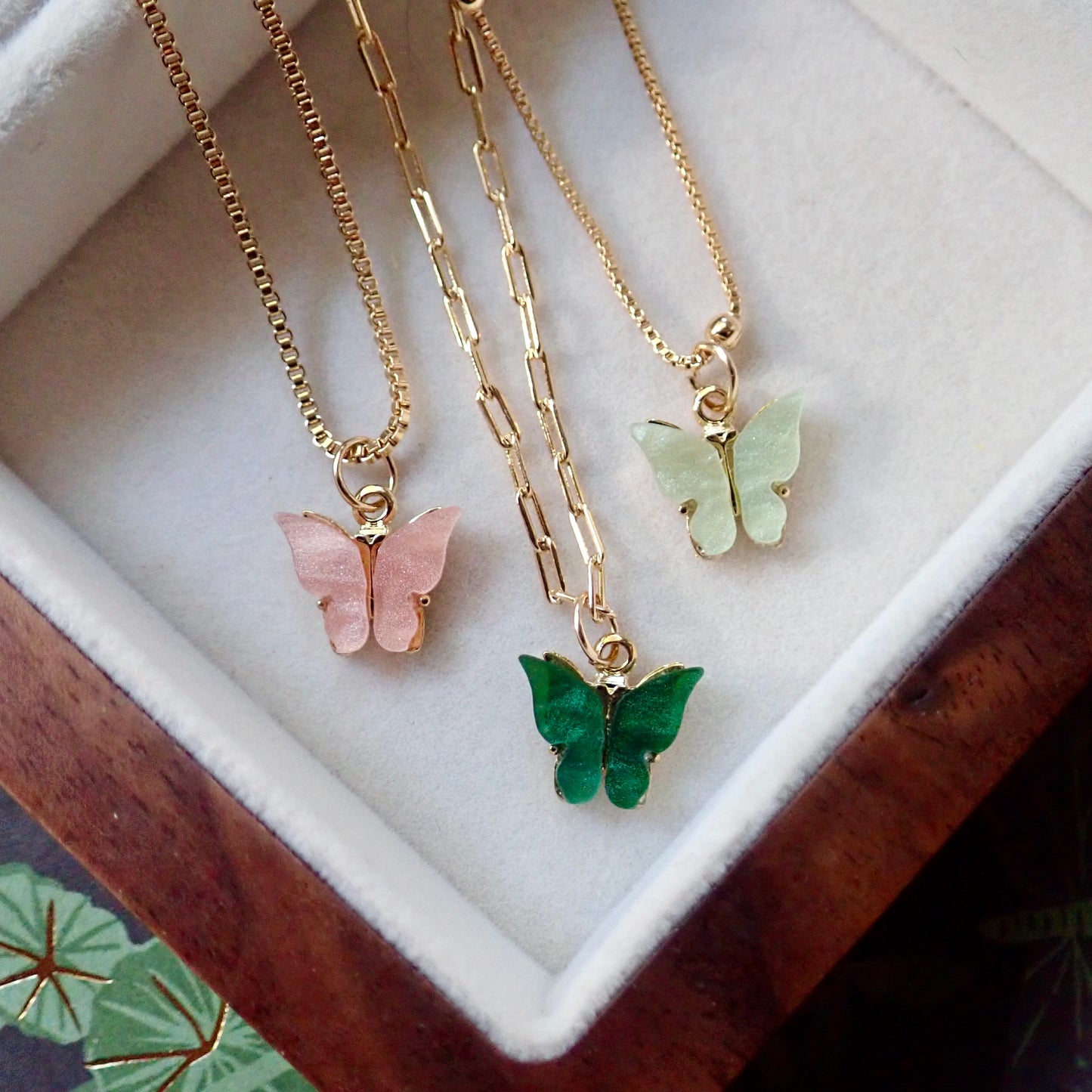Mariposa  Butterfly Necklace