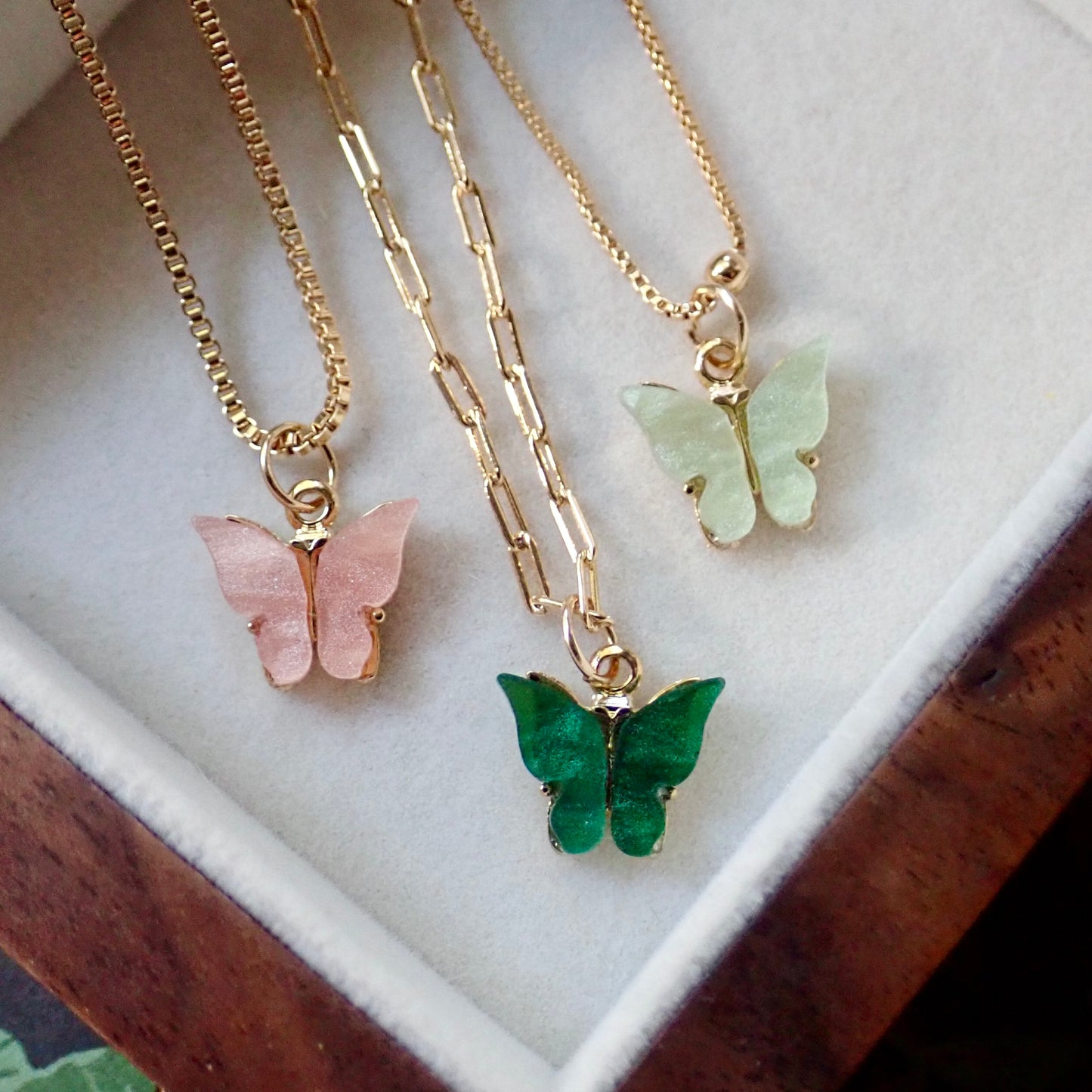 Mariposa  Butterfly Necklace