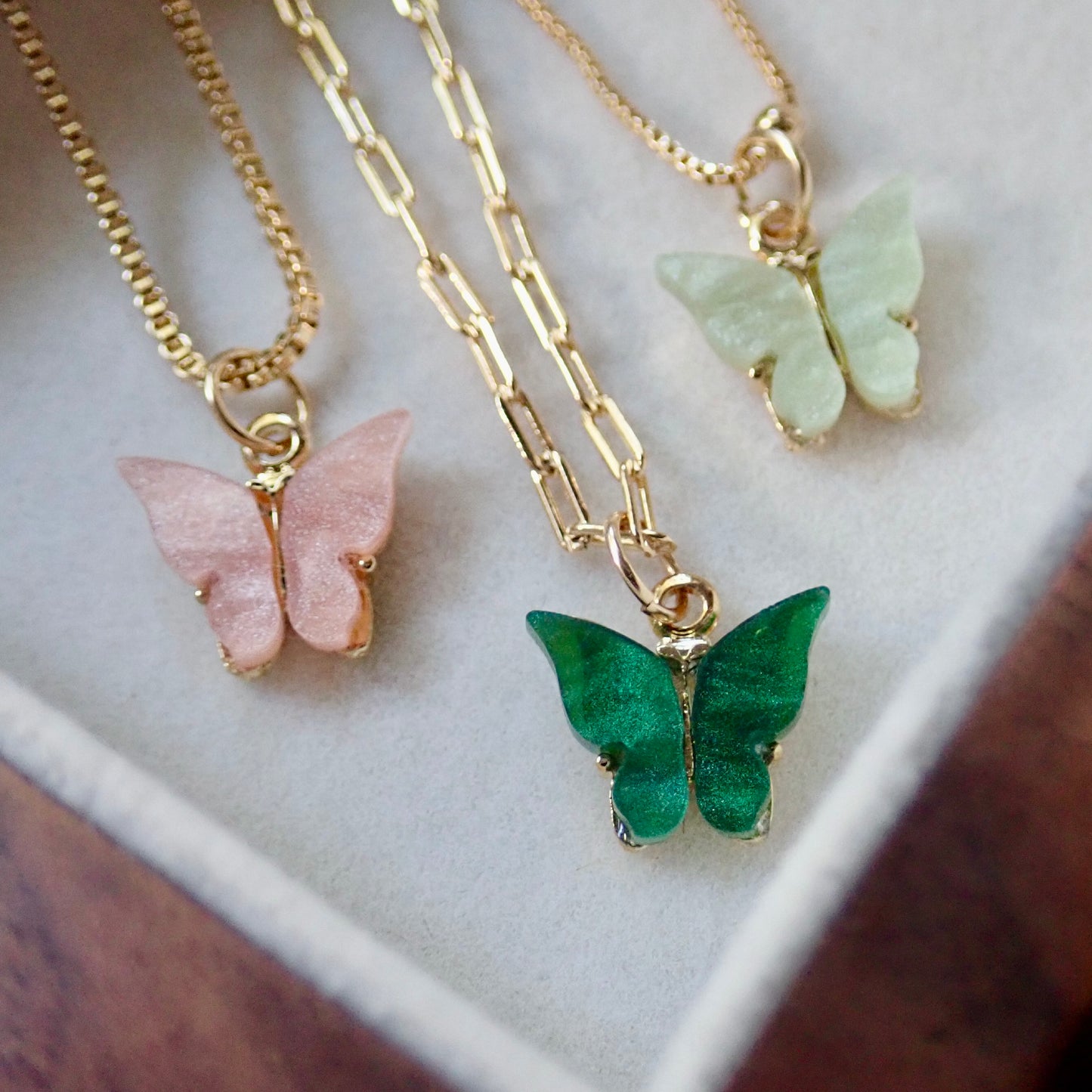 Mariposa  Butterfly Necklace