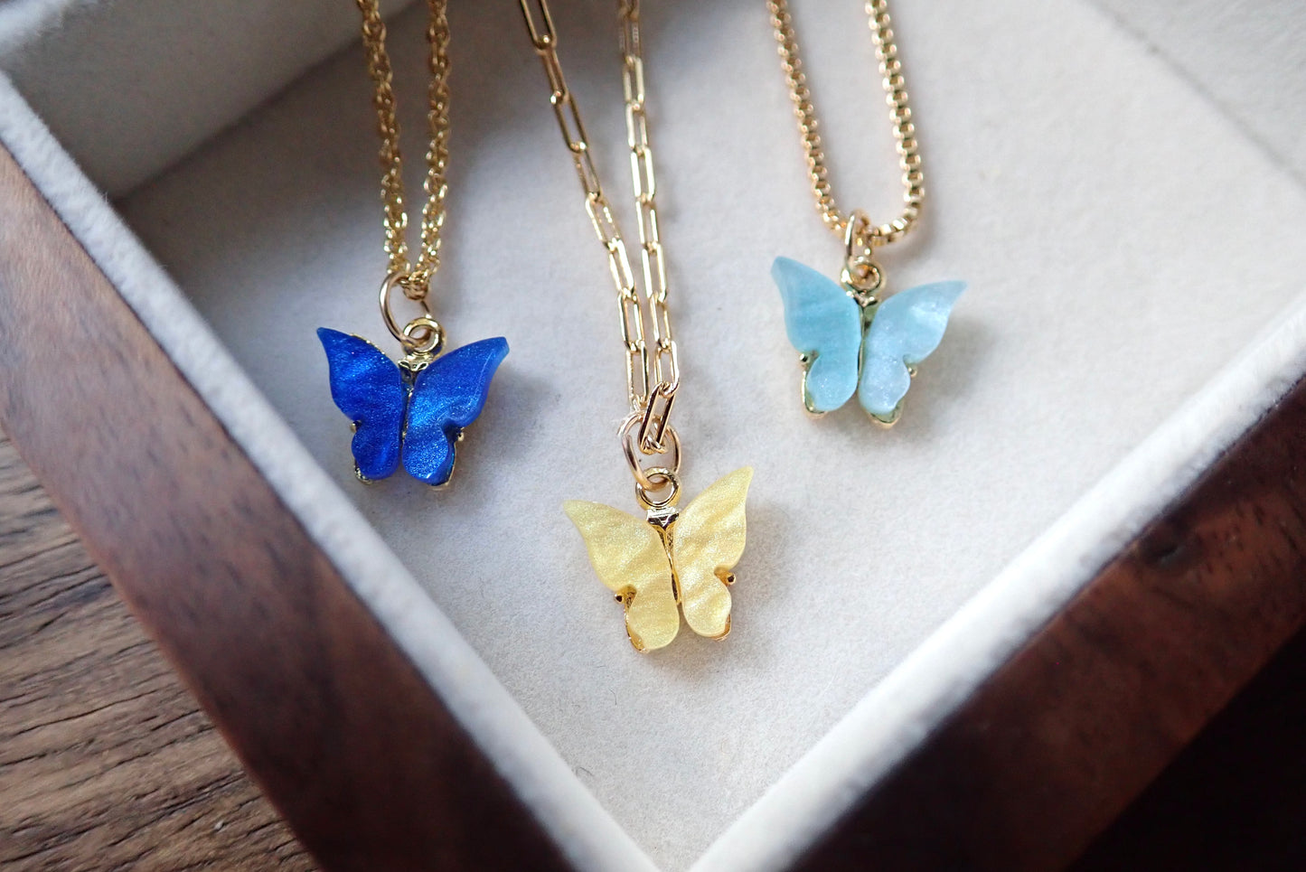 Mariposa  Butterfly Necklace