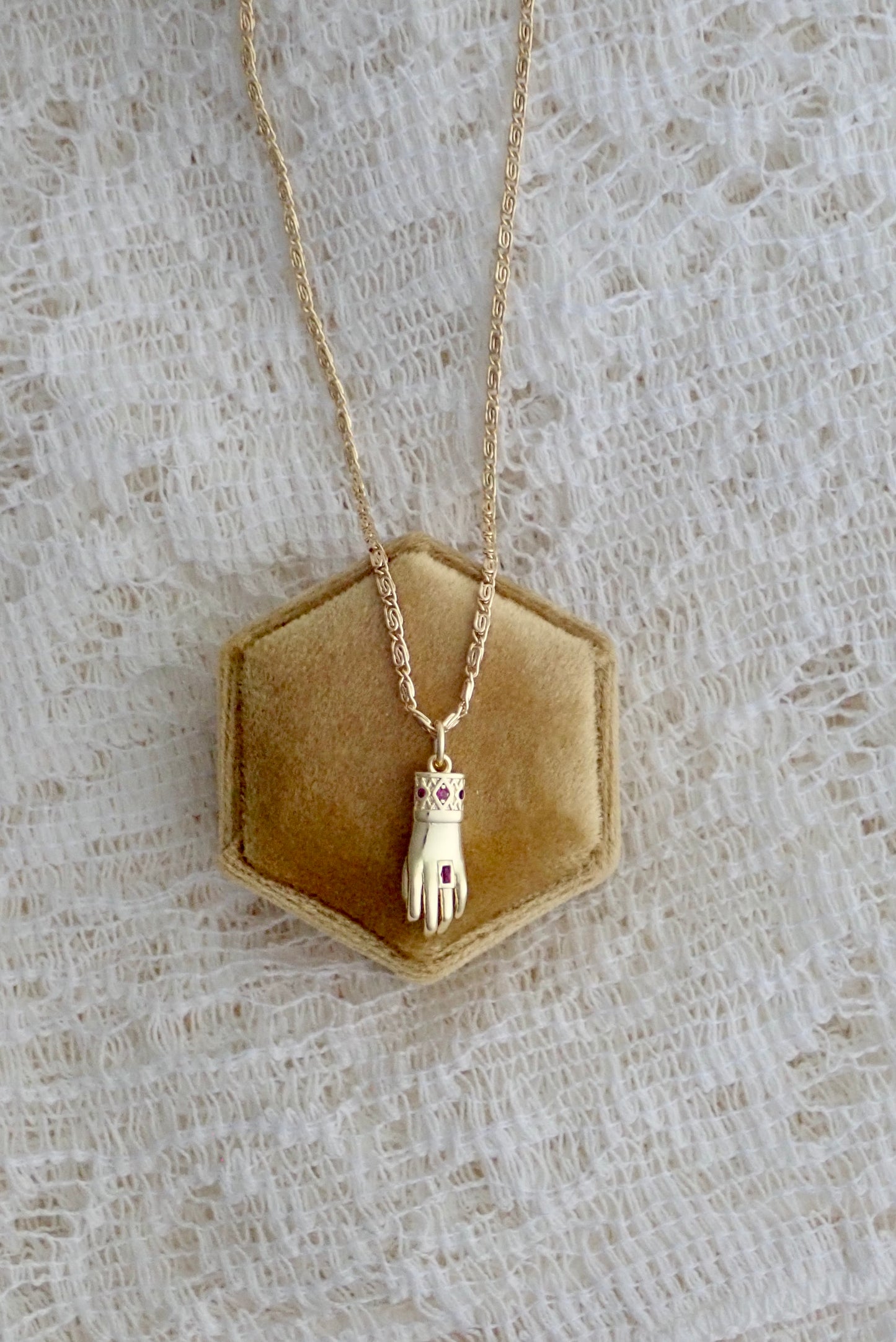 The Hand of the Queen Necklace