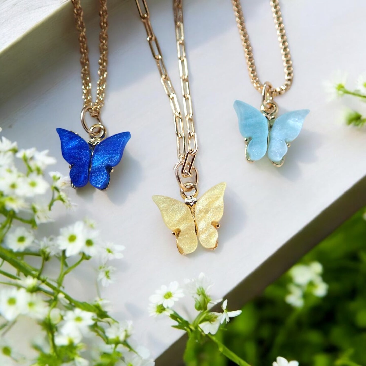 Mariposa  Butterfly Necklace
