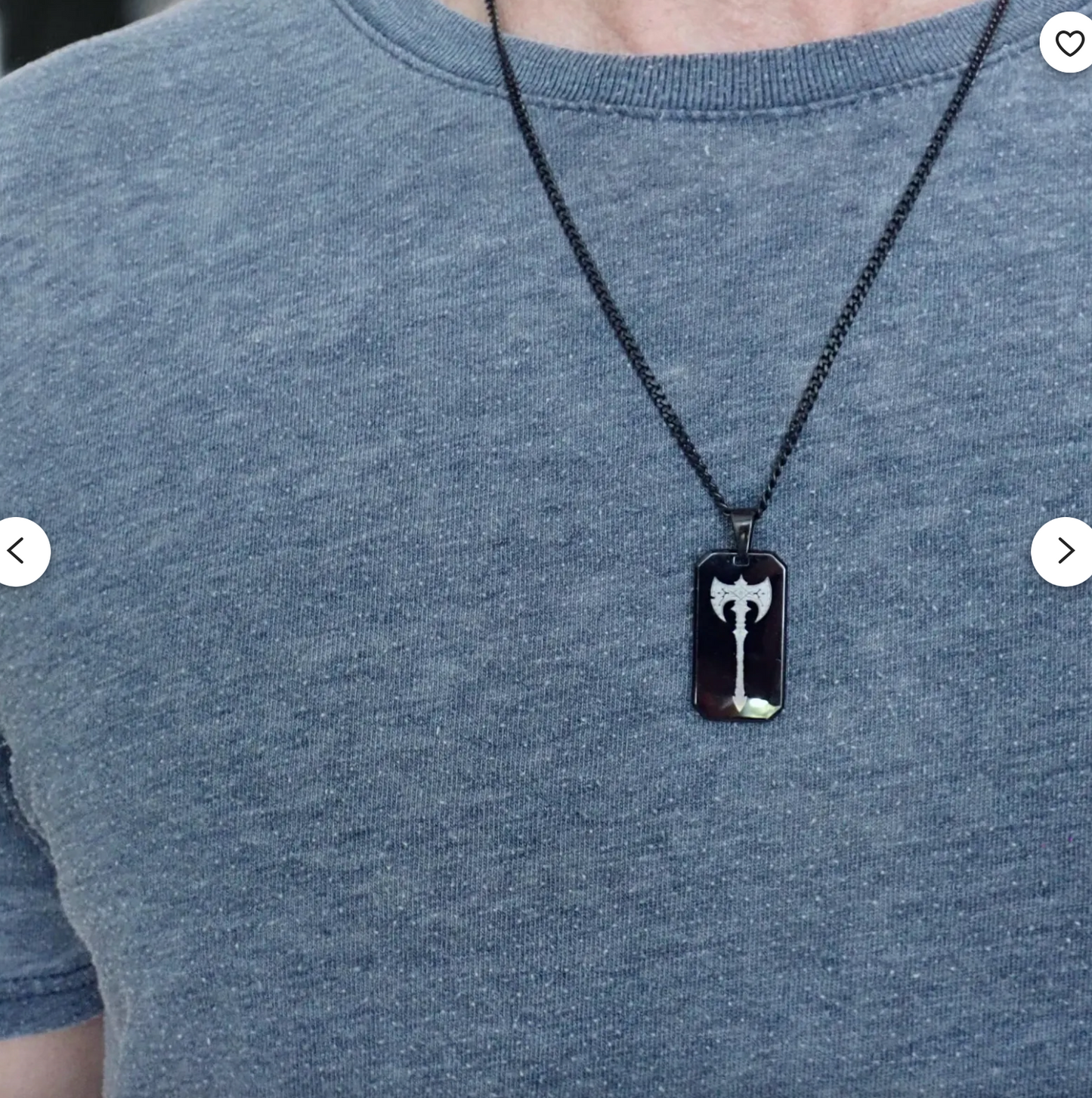 Tell No Tales Necklace - Men's Dog Tag Necklace - Black - Rum Bottle with Skull Pirate Jewelry