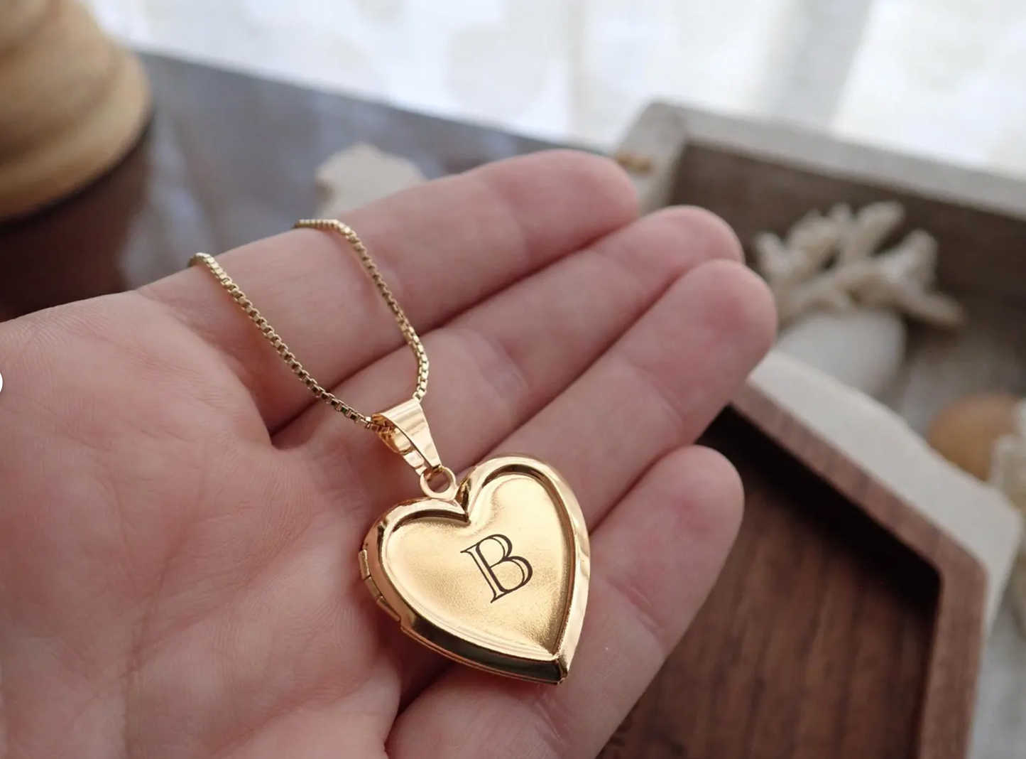 Personalized Heart Locket