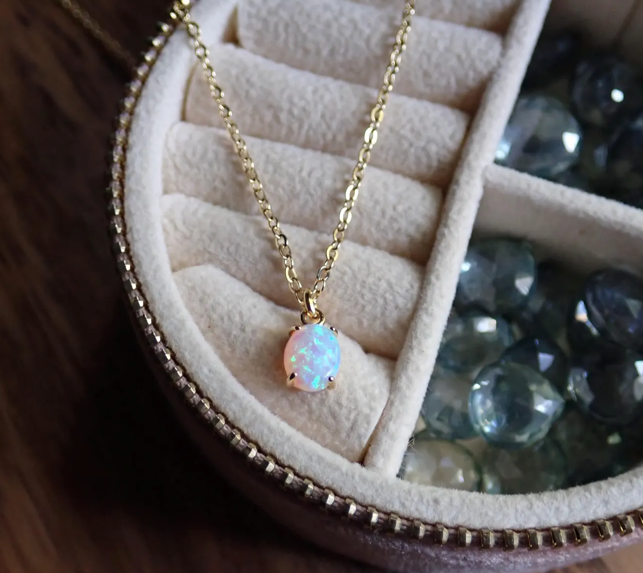 Oona Opal Necklace