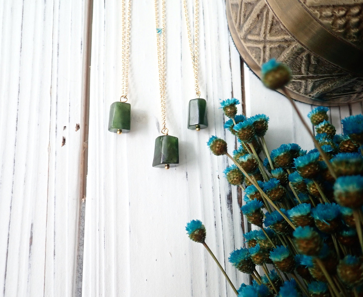 Jade Nugget Necklace