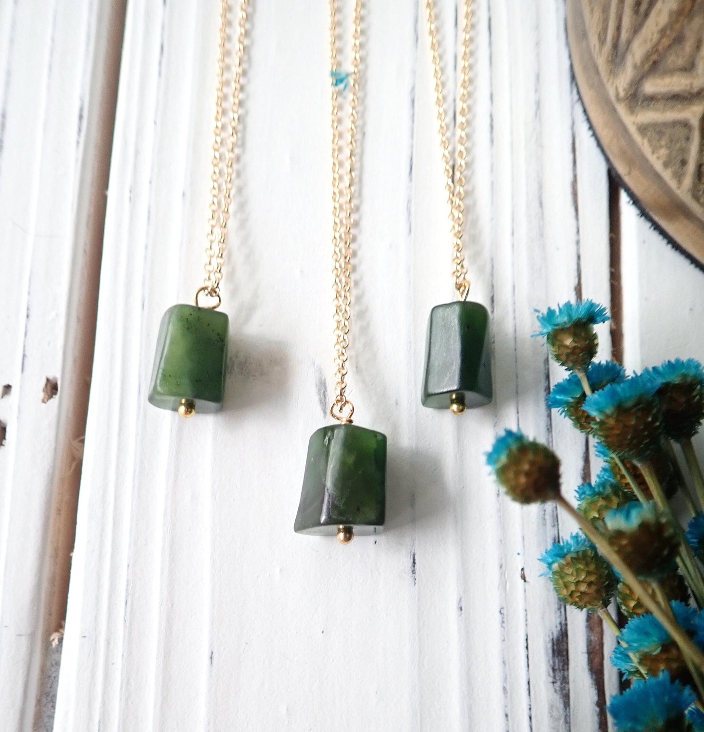 Jade Nugget Necklace