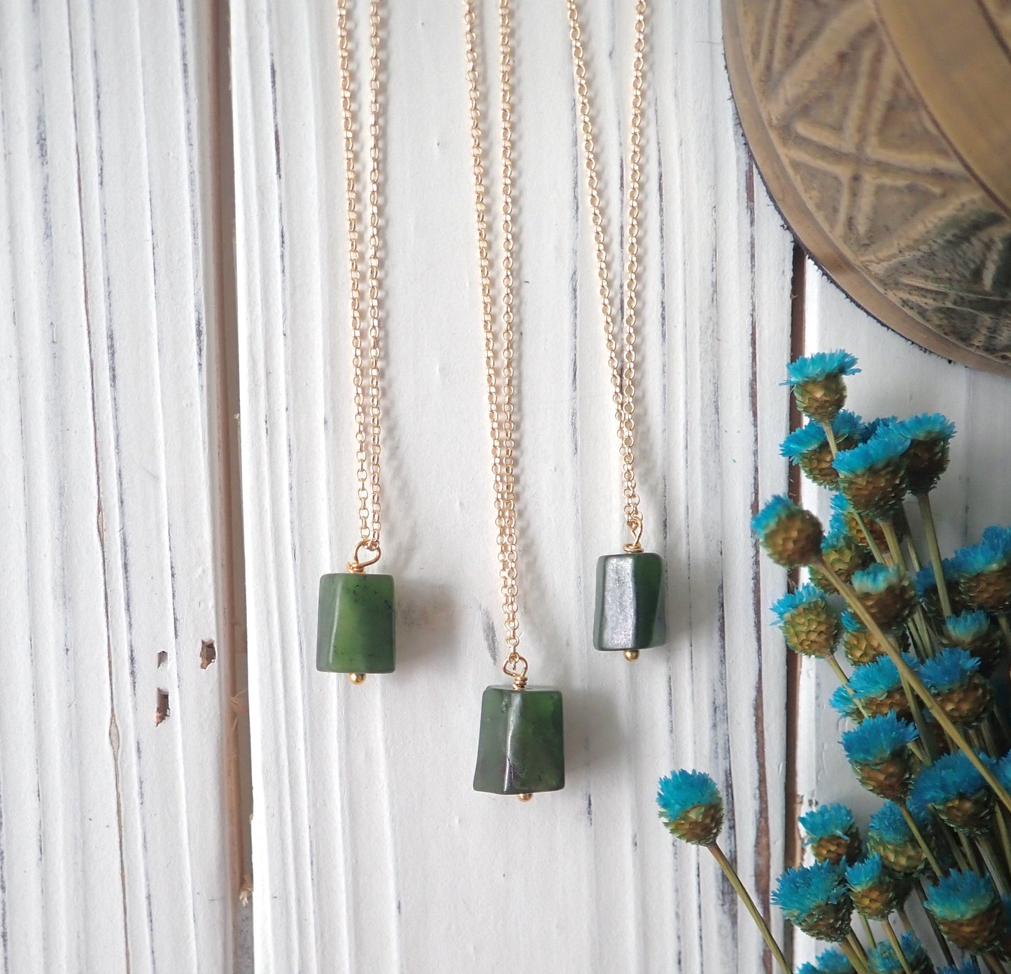 Jade Nugget Necklace