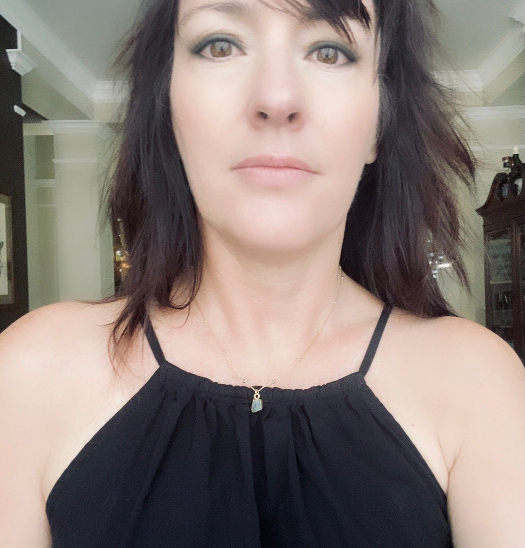 Aquatica Raw Aquamarine Necklace