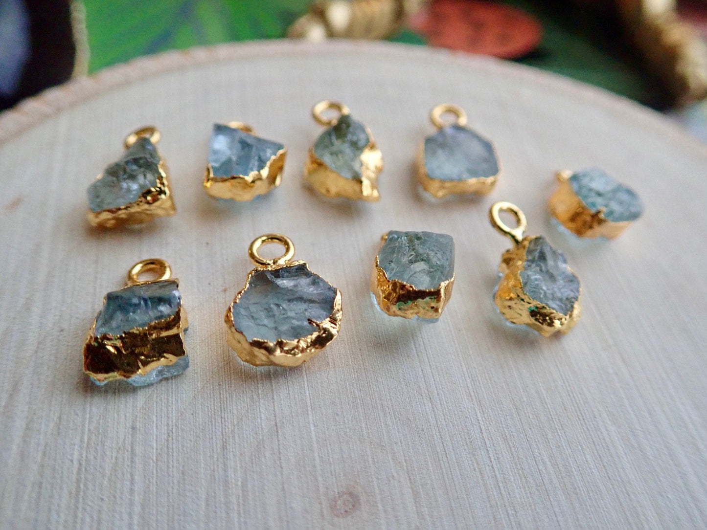 Aquatica Raw Aquamarine Necklace