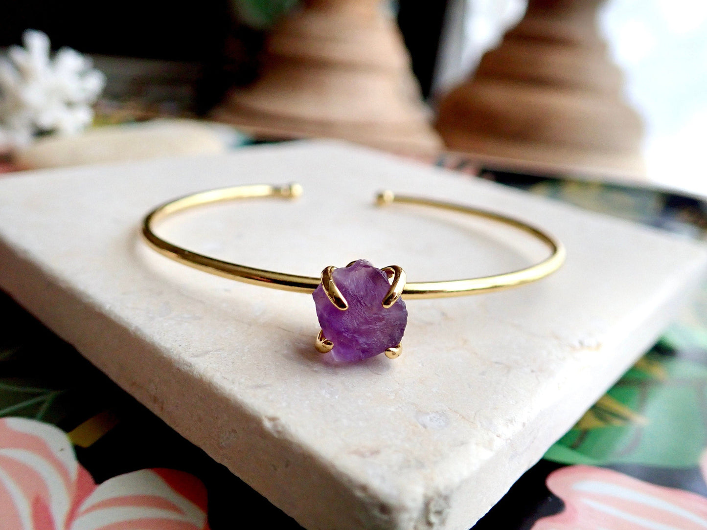 Jojo Amethyst Bracelet