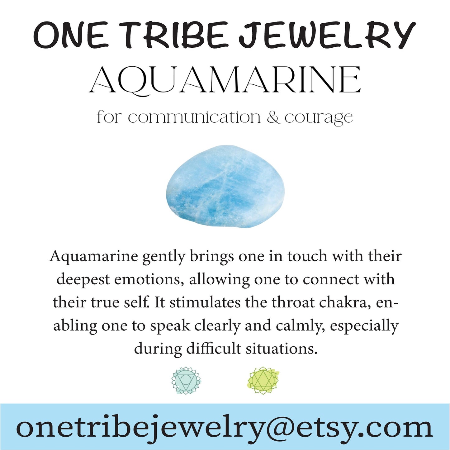 Raw Aquamarine Necklace | Dainty Crystal Necklace, Gemstone Layering Necklace