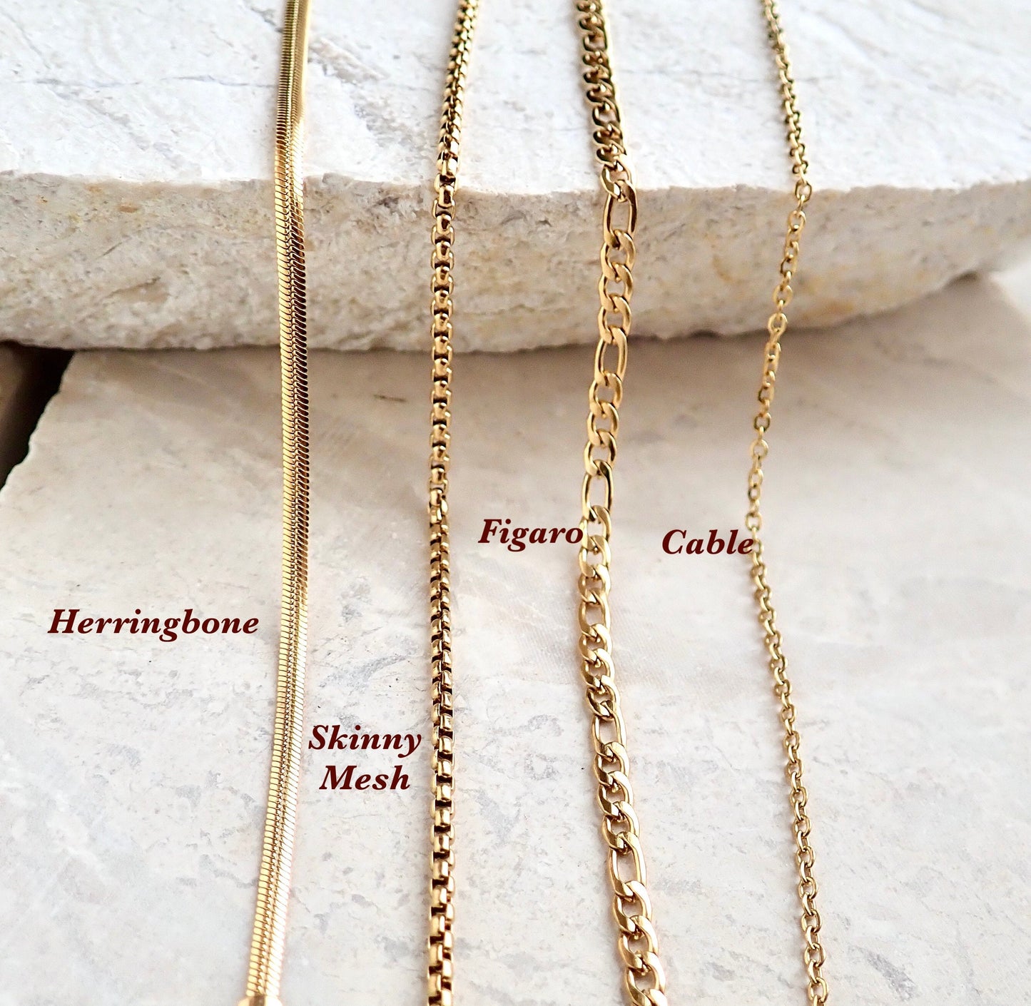 Gemstone Pendant Necklace WATERPROOF Jewelry, Minimalist Gemstone Statement Necklace, Layering Crystal Necklace, Rectangle Stone Pendant
