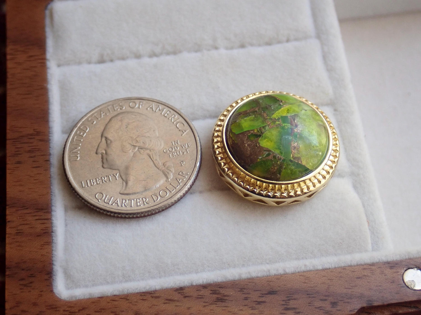 Large Peridot Stud Earrings, Mojave Gemstone Earrings, Statement Studs, August Birthstone Gift, Boho Gemstone Jewelry, Gift for Her