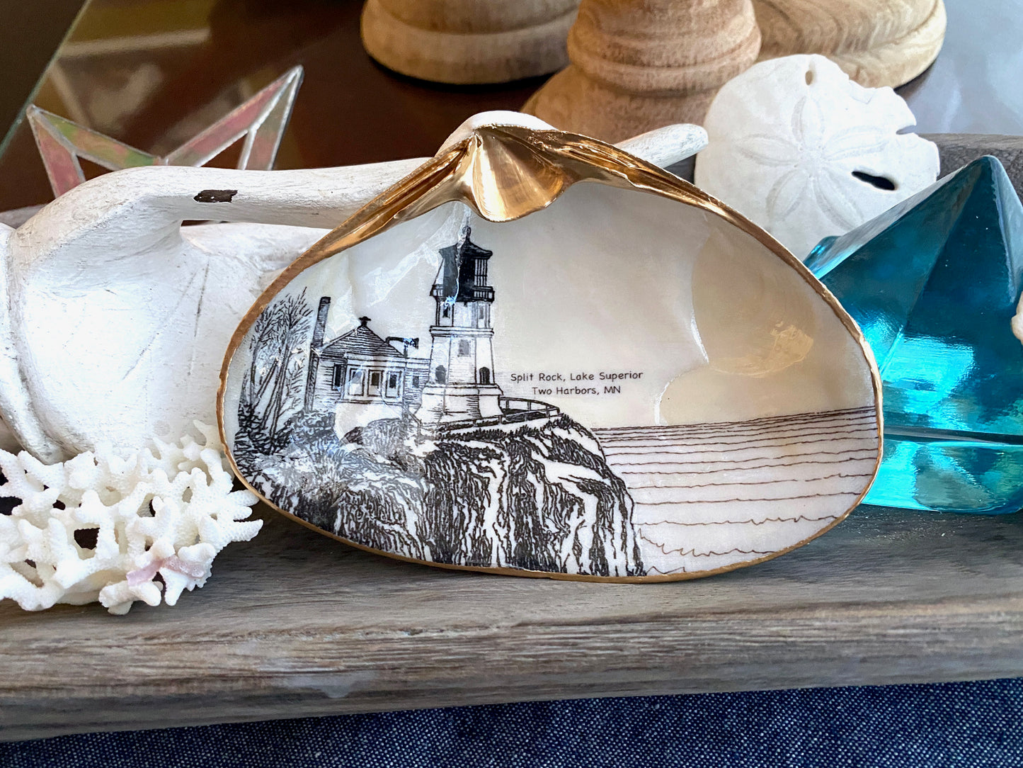 Split Rock Lighthouse Ring Dish