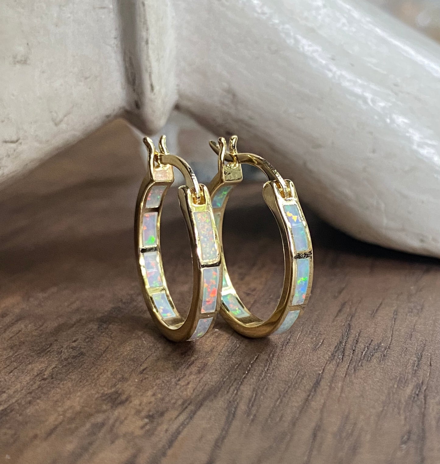 Odette Opal Hoops