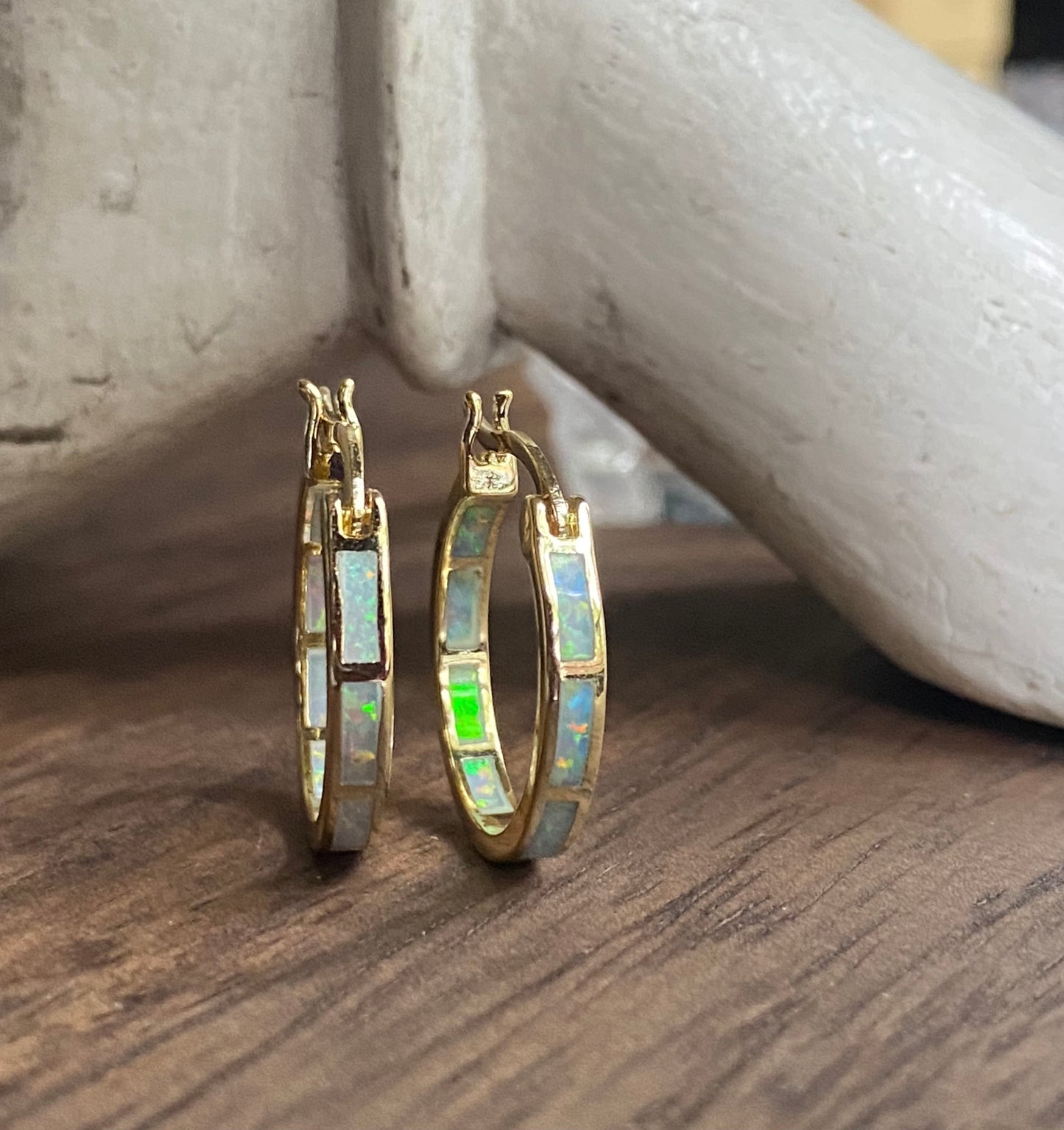 Odette Opal Hoops