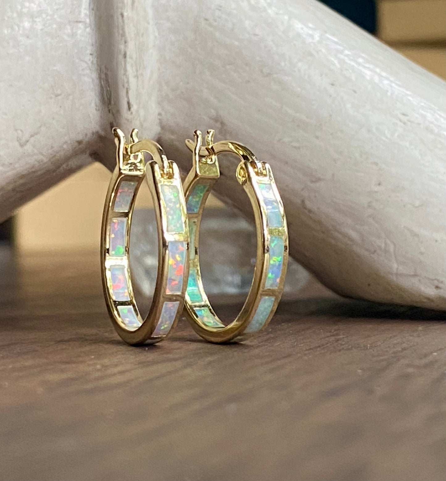 Odette Opal Hoops