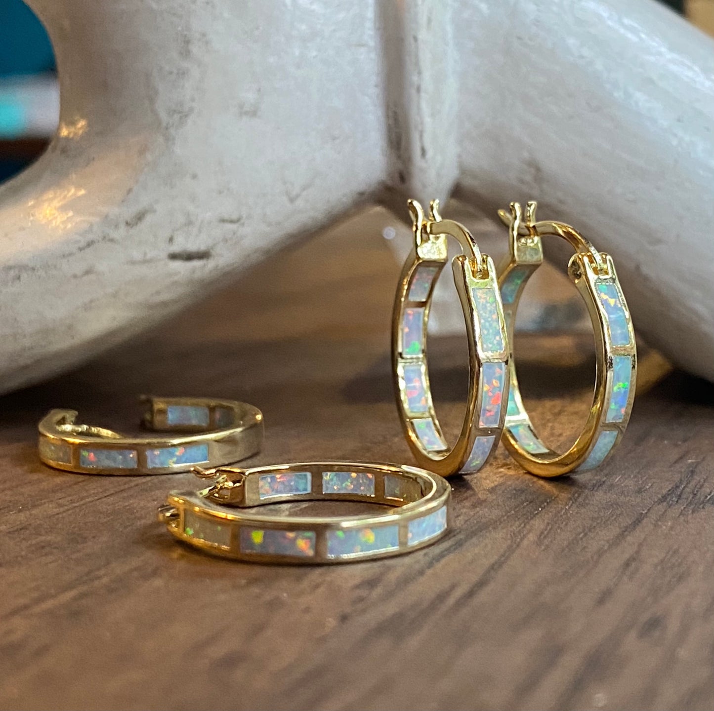 Odette Opal Hoops