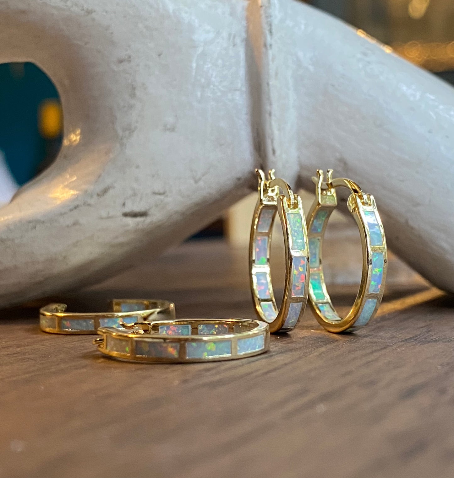 Odette Opal Hoops
