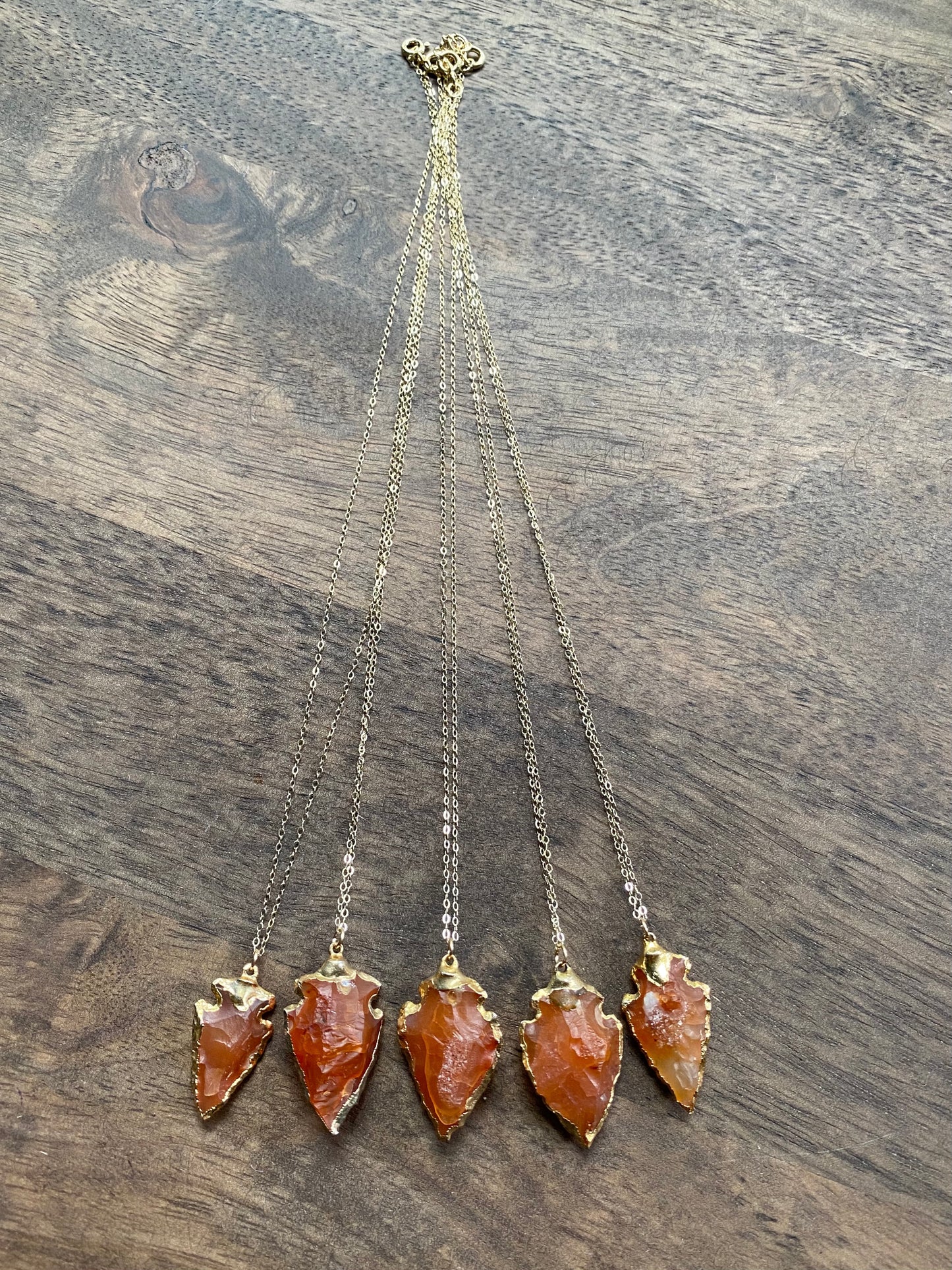 Clarissa Carnelian Necklace