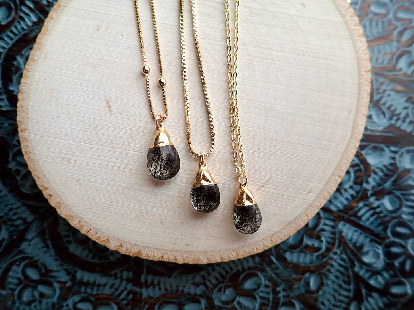 Tessa Tourmalated Quartz Necklace