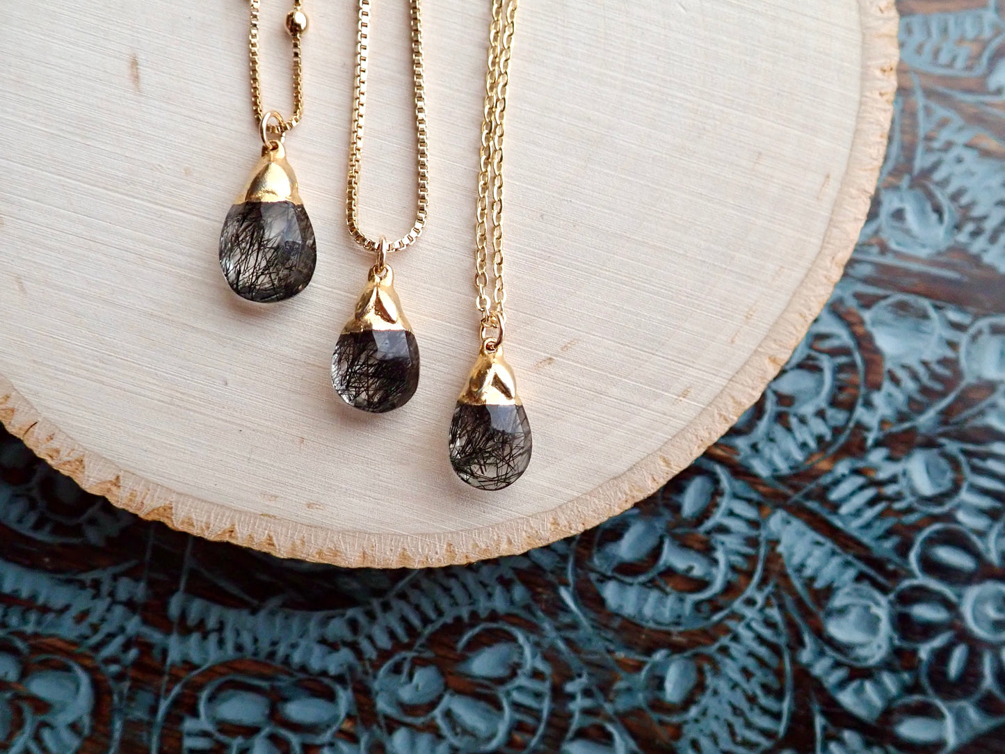 Tessa Tourmalated Quartz Necklace