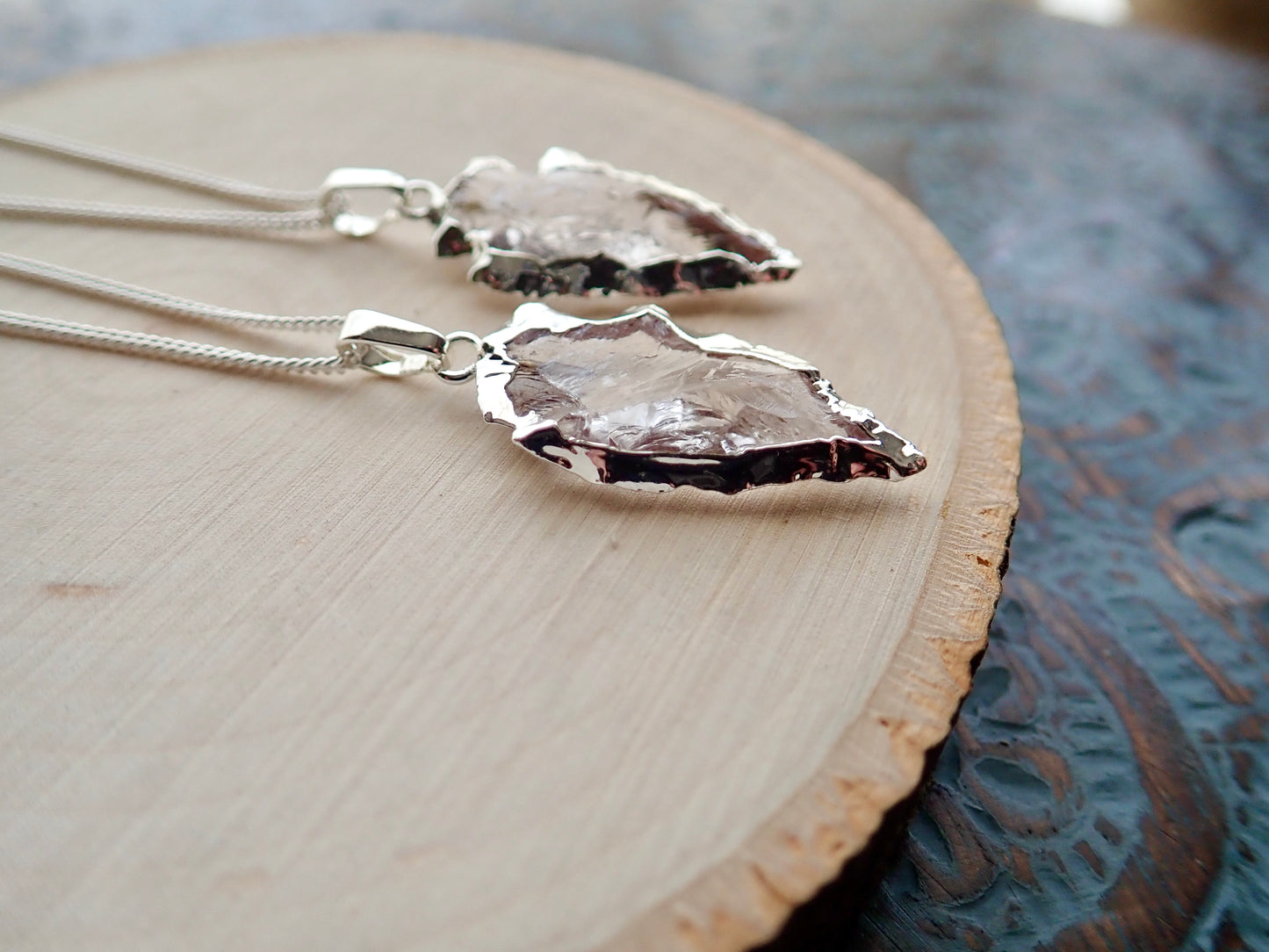 Clarabelle Quartz Arrowhead Necklace