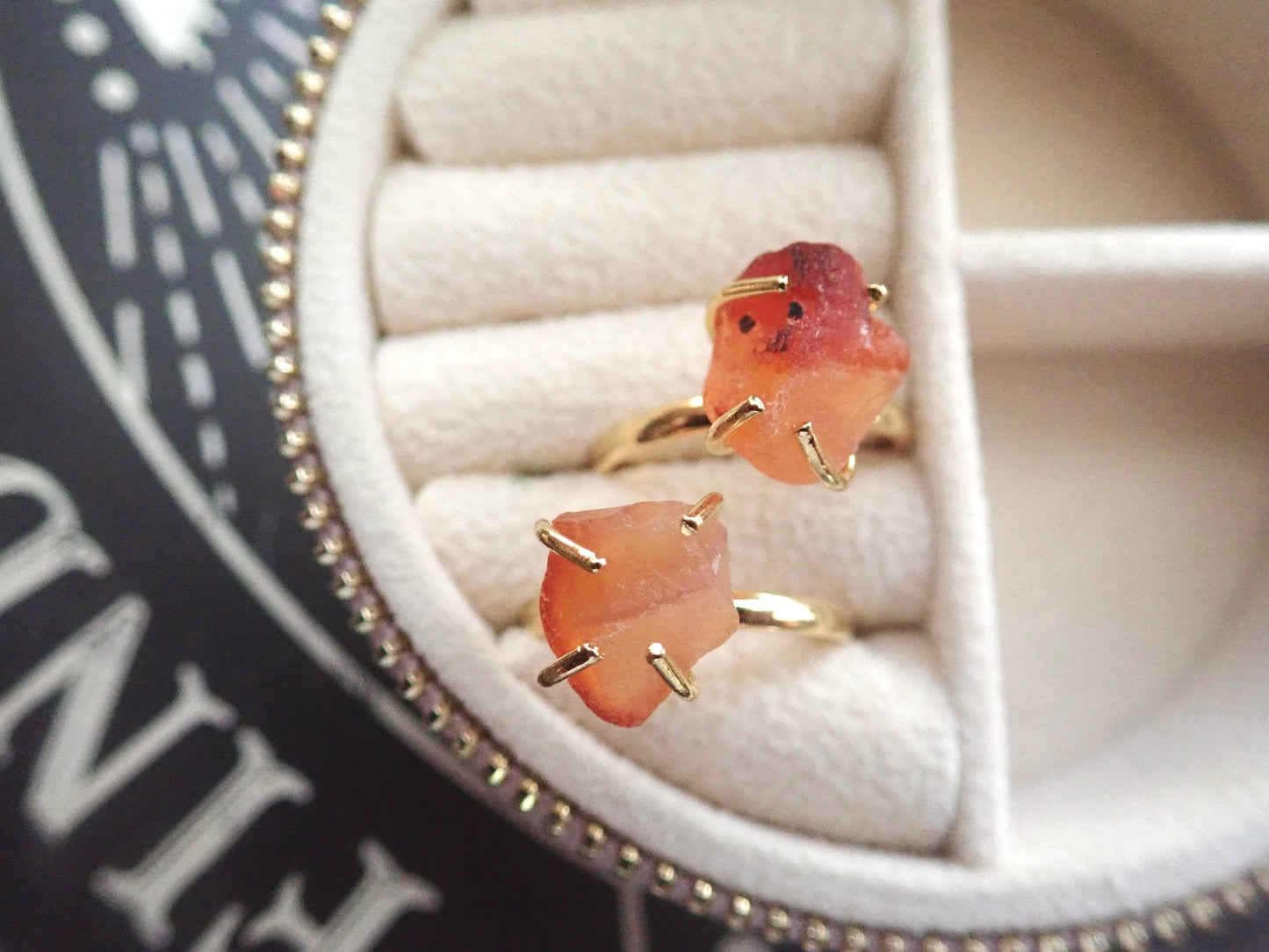 Celeste Carnelian Ring