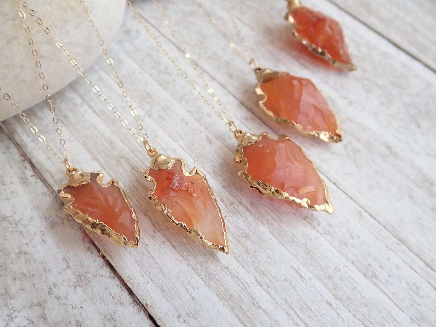 Clarissa Carnelian Necklace